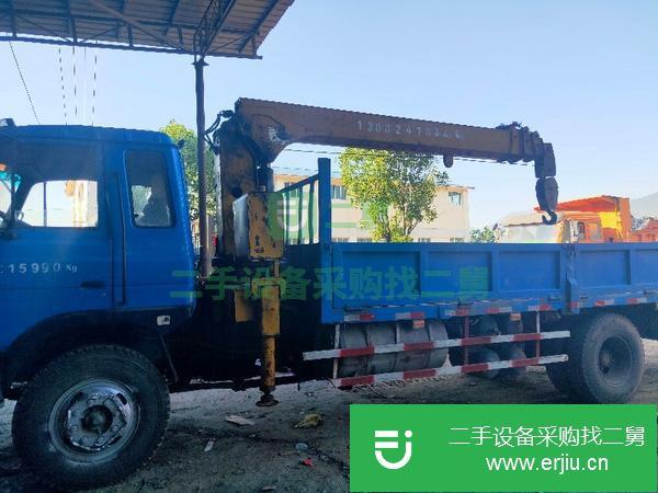 四川出售二手徐州5噸4節臂隨車吊