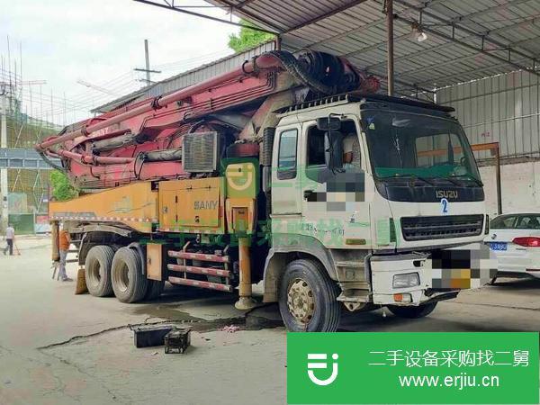 湖南出售二手五十鈴46米泵車