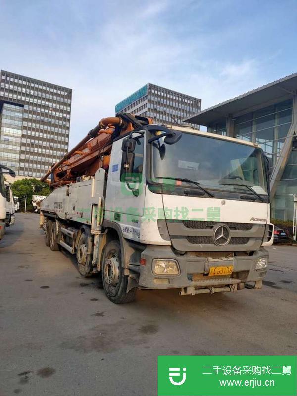 江蘇出售二手中聯52米泵車