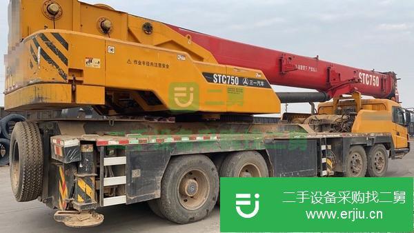 山東出售二手三一75噸吊車