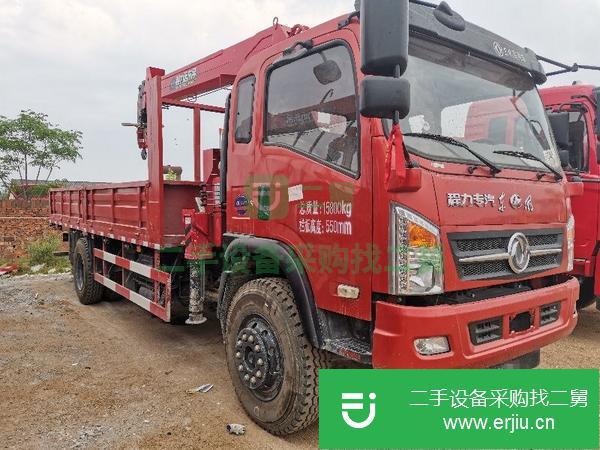 湖北出售二手程力6.3噸隨車吊