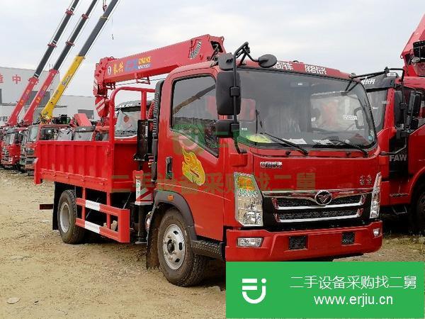 河北出售二手重汽豪曼隨車吊