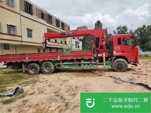 湖北出售二手程力12噸隨車吊
