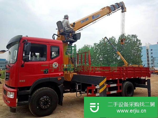 湖北出售二手單橋隨車吊