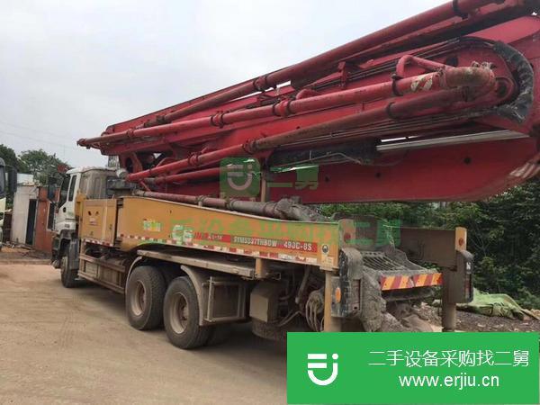 湖南出售二手三一49米泵車