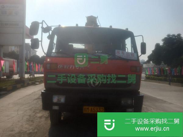 廣西出售二手徐工十噸后八輪隨車吊