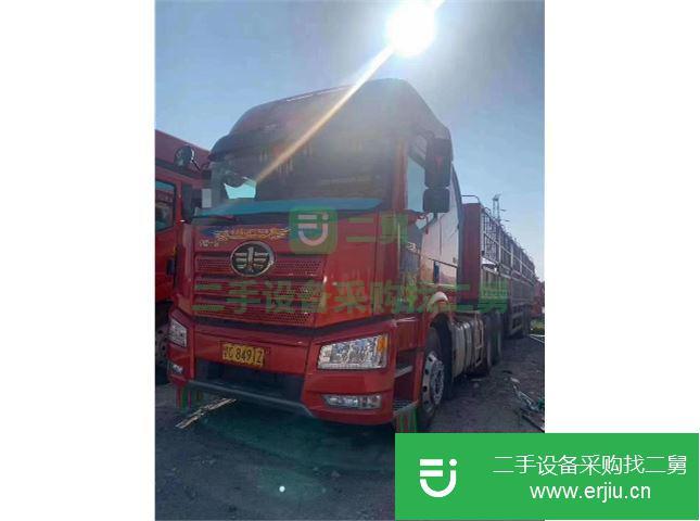 江西出售二手解放J6P半掛車