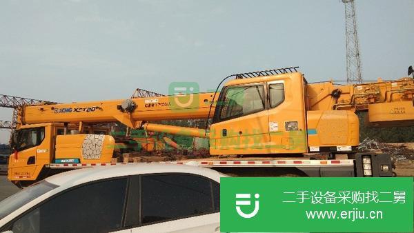 山東出售二手徐工16噸國五汽車吊