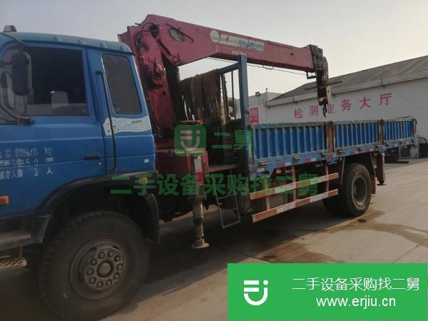 河南出售二手東風8噸隨車吊