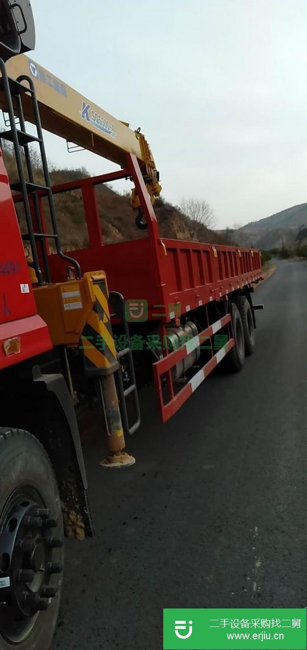 陜西出售二手徐工12噸隨車吊