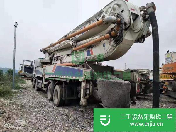 湖南出售二手中聯52米泵車