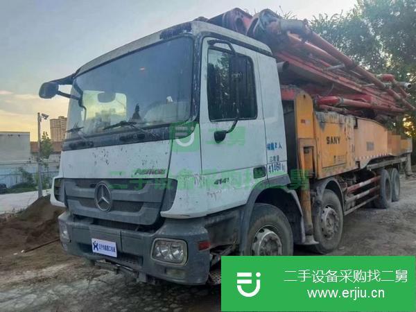 河北出售二手三一56米泵車