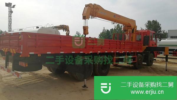 廣西出售二手東風(fēng)前四后八16噸隨車吊