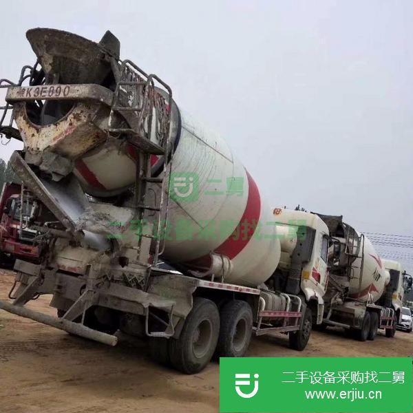 河南出售二手14方豪沃攪拌車