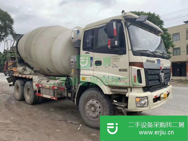 廣東出售二手福田歐曼大12方攪拌車國四
