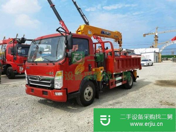 湖北出售二手重汽豪曼隨車吊