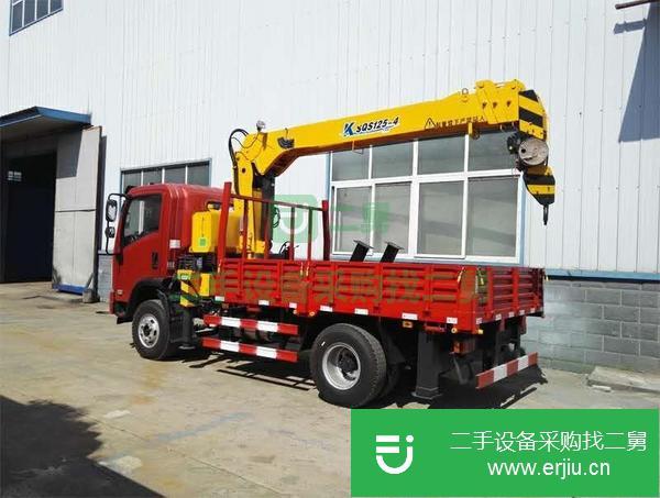 山西出售二手4噸隨車吊