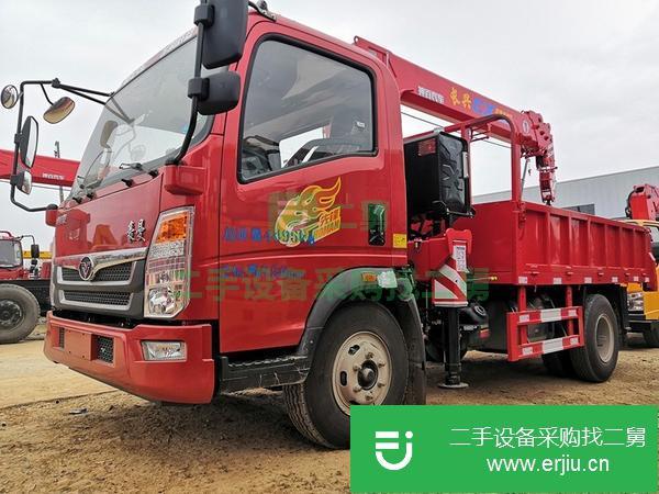 湖北出售二手重汽5噸隨車吊