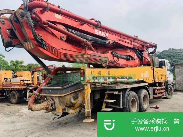 湖南出售二手三一43米泵車