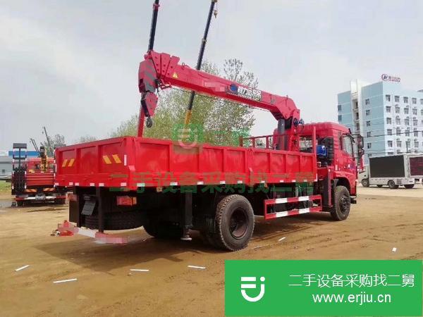 廣西出售二手黃牌8噸隨車吊
