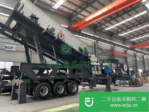 河南出售二手移動破碎機