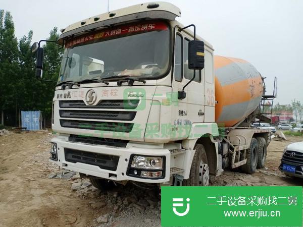 山東出售二手德龍國三大12方攪拌車