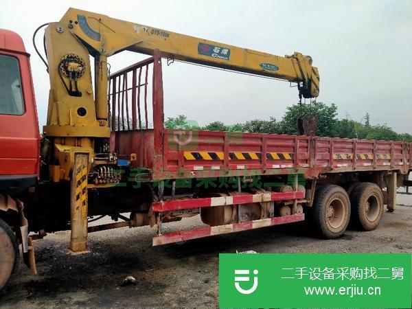 四川出售二手10噸石煤隨車吊