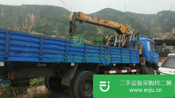 陜西出售二手徐工五噸三節臂隨車吊