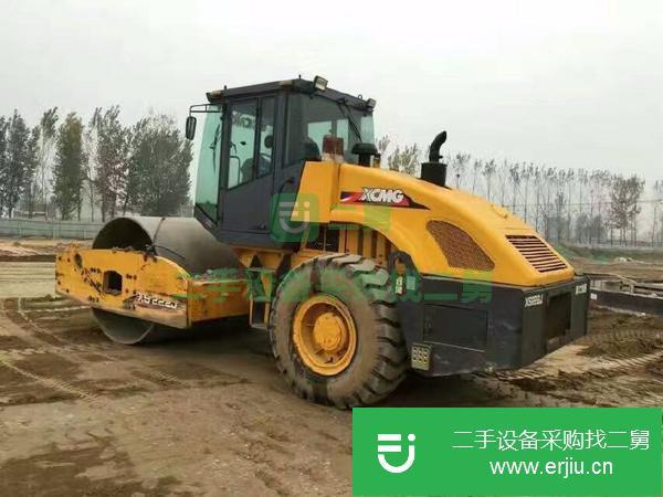 山東出售二手徐工20噸壓路機