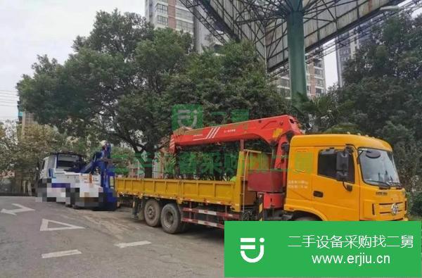 湖北出售二手三一12噸隨車吊
