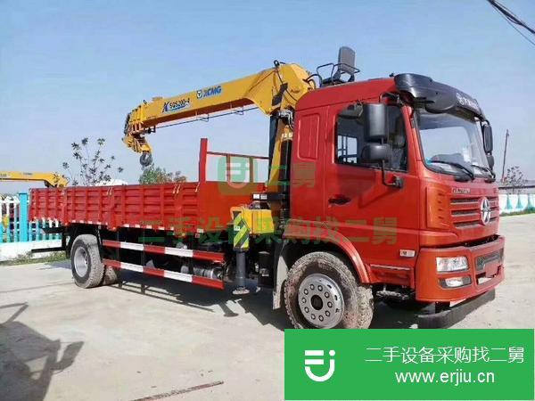 湖北出售二手大運8噸隨車吊