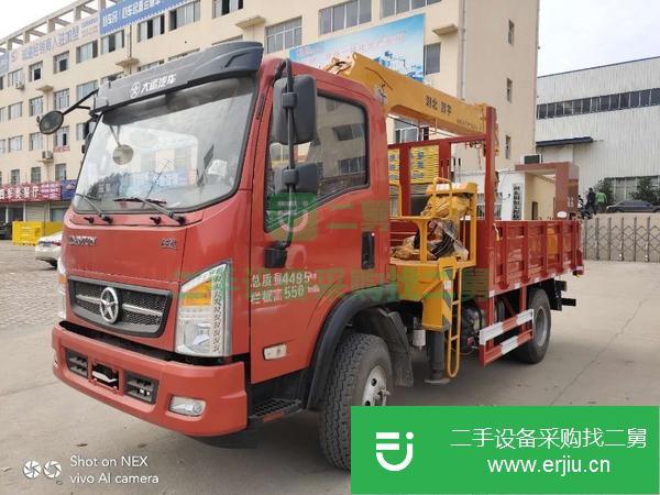 遼寧出售二手大運騰宇5噸隨車吊