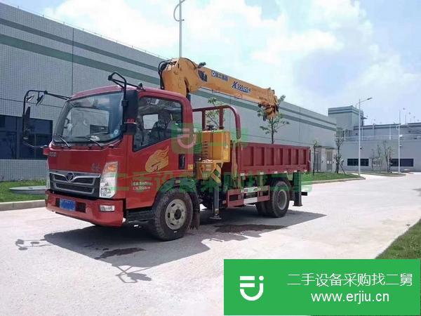 重慶出售二手重汽豪曼藍牌吊車