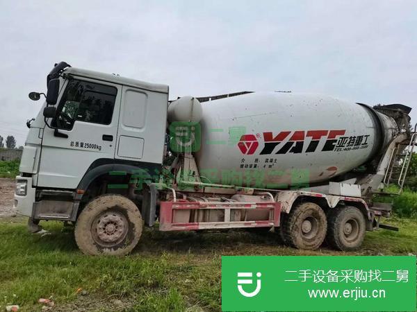 上海出售二手國五排放大15方豪沃攪拌車