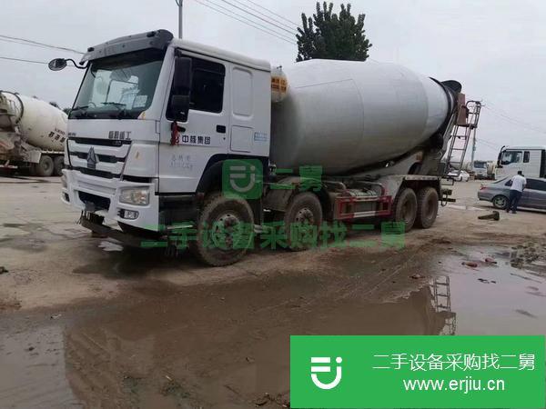 寧夏出售二手國(guó)五豪沃大22方攪拌車