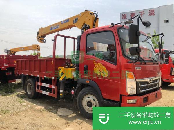 江西出售二手藍牌5噸隨車吊