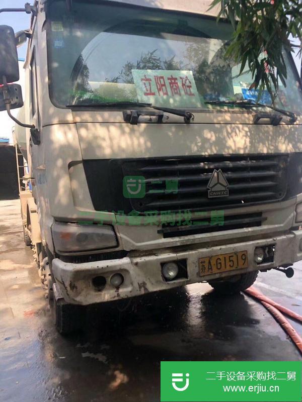 湖北出售二手豪沃攪拌車，大20方