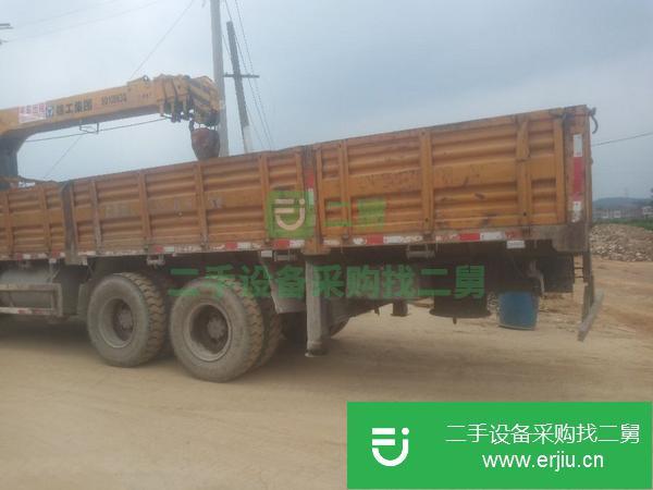 廣西出售二手徐工十噸后八輪隨車吊