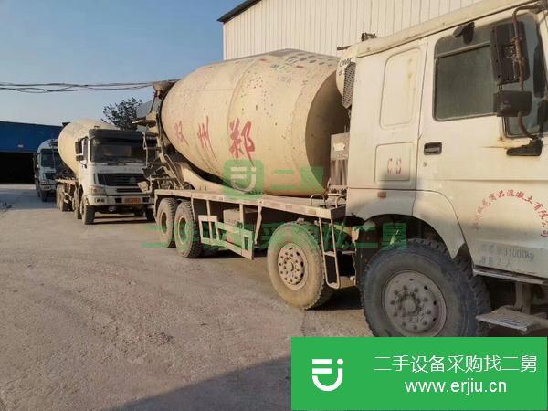 內蒙古出售二手混泥土攪拌車