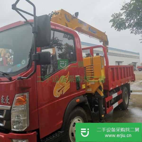 內(nèi)蒙古出售二手九成新藍(lán)牌隨車吊