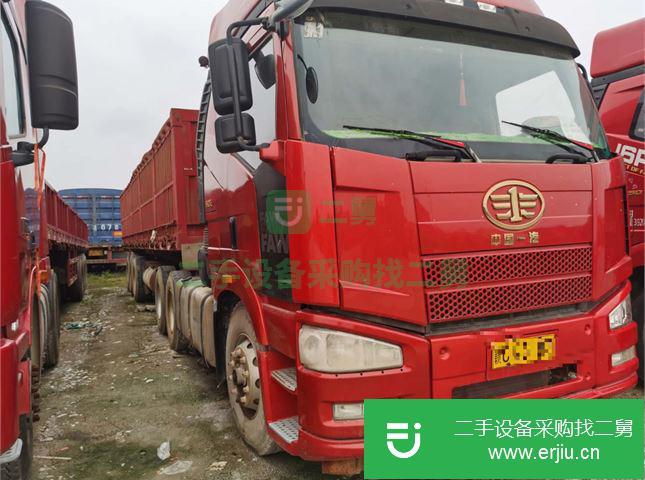 江西出售二手一汽解放J6P半掛車