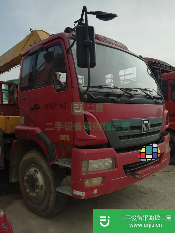 湖北出售二手徐工十二噸隨車吊