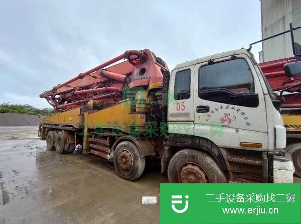 湖北出售二手三一45米泵車