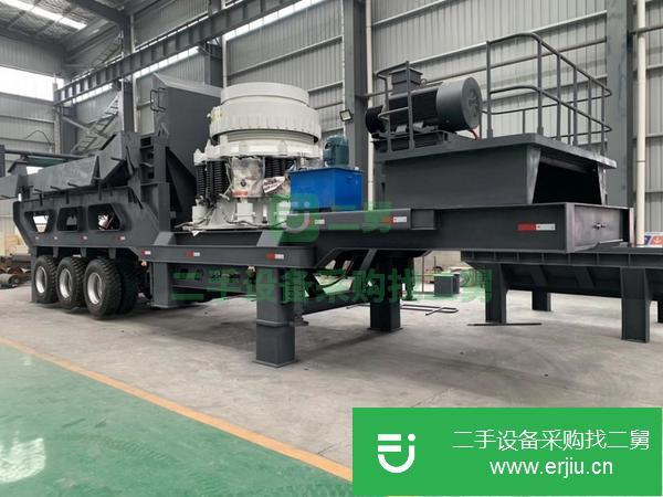 河南出售二手移動破碎機