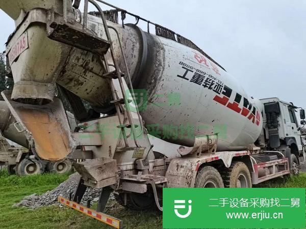 上海出售二手國五排放大15方豪沃攪拌車