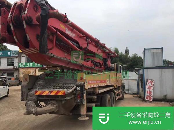 湖南出售二手三一49米泵車