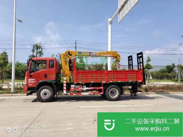 吉林出售二手大運5噸隨車吊