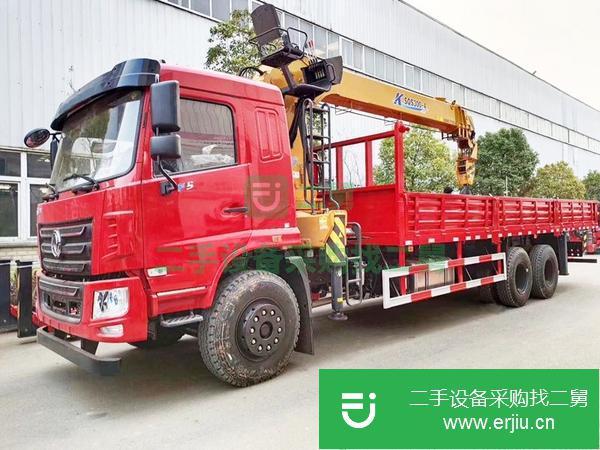 河北出售二手東風10噸隨車吊