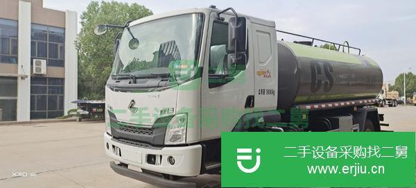 廣西出售二手楚勝牌國六12方灑水車