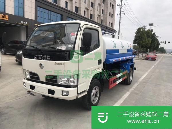 湖南出售二手東風5方灑水車